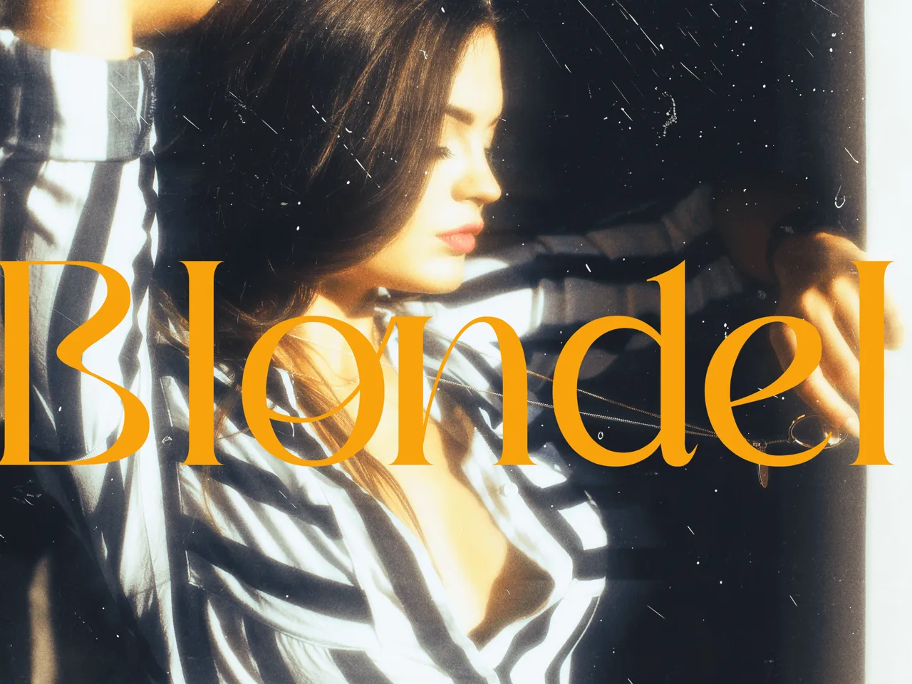 Blondel Display Font — projet de Théo Blondel