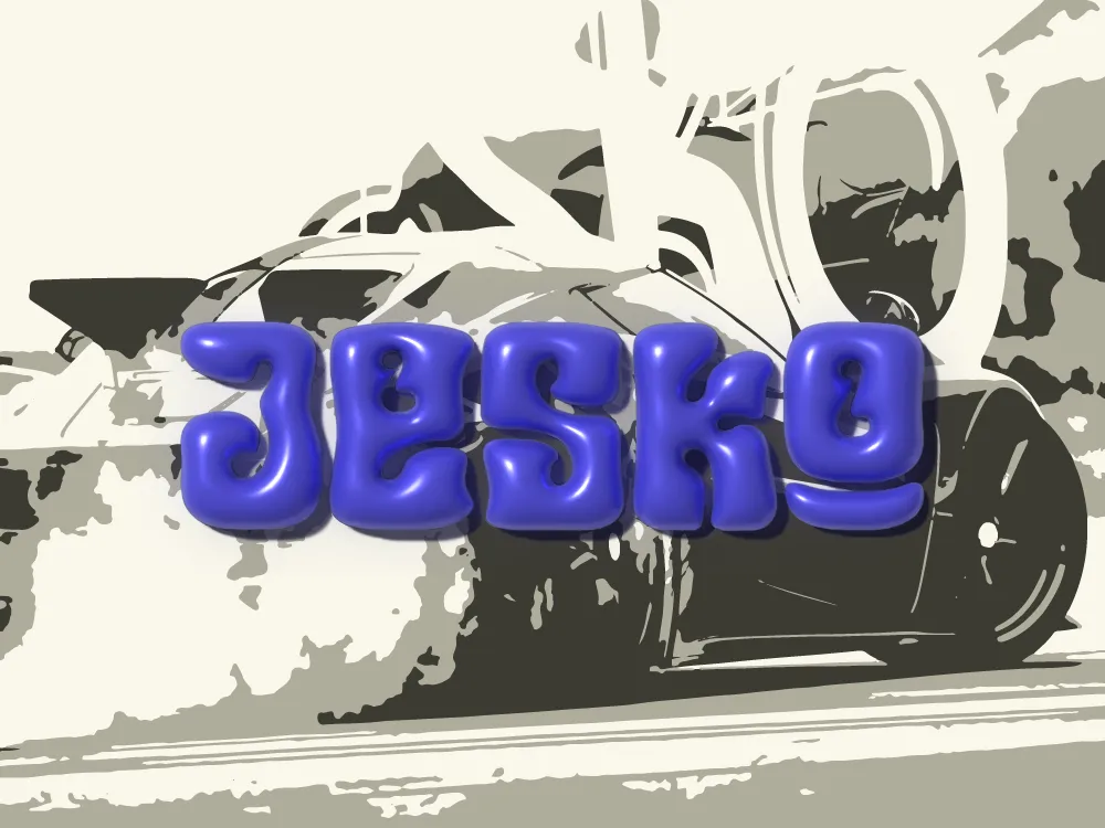 Jesko Poster — projet de Théo Blondel