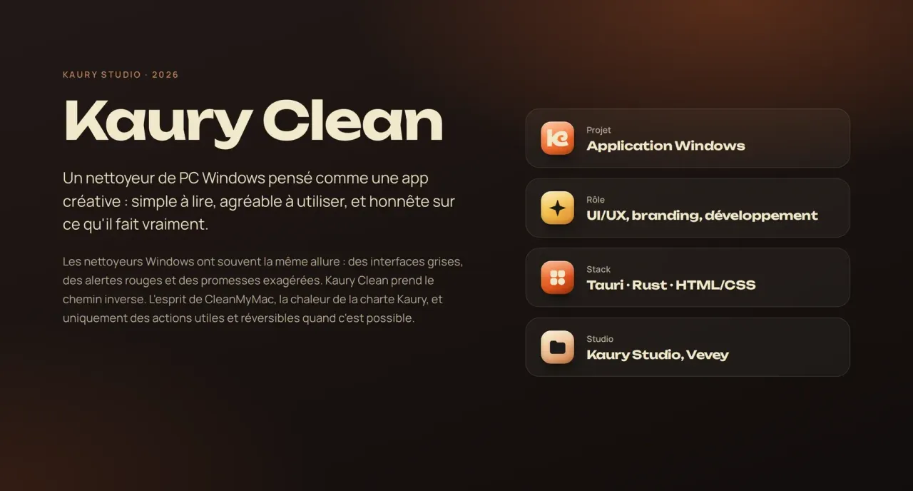 Kaury Clean, visuel 2